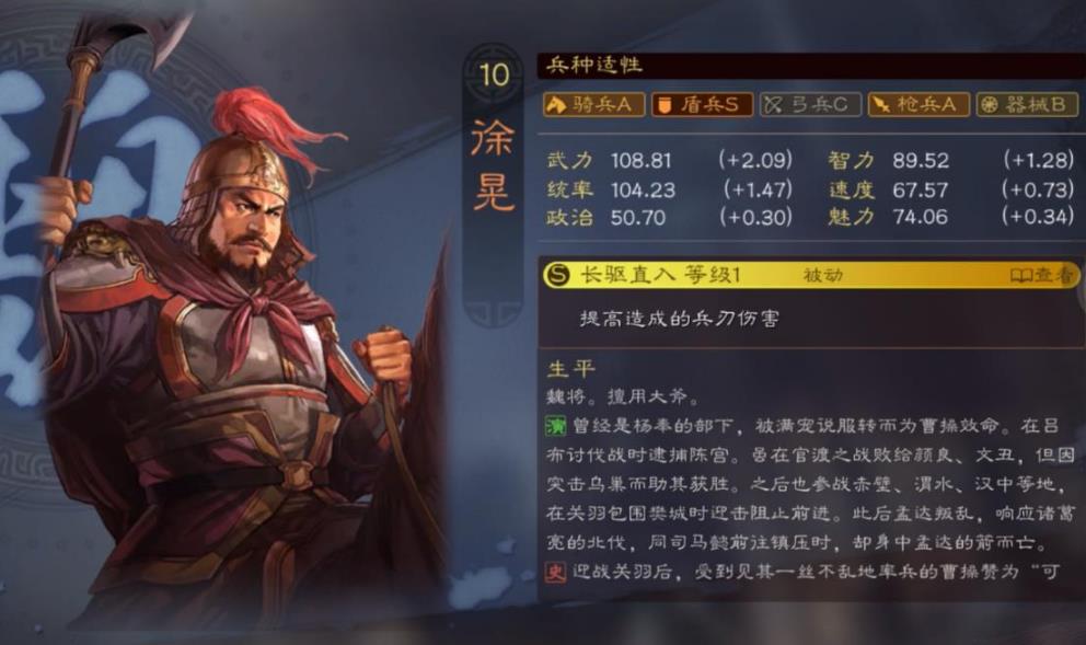 三国志战略版徐晃搭配什么