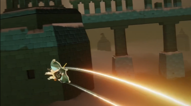 光遇墓土墙上光翼怎么飞