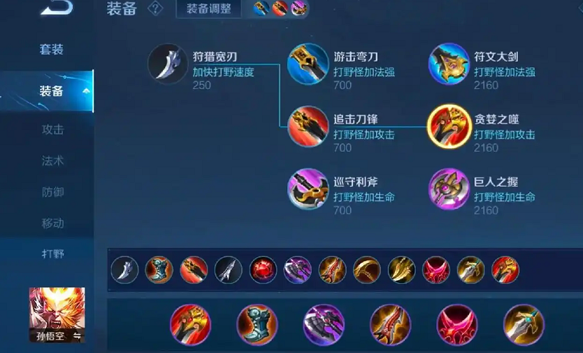 王者荣耀猴子怎么出装
