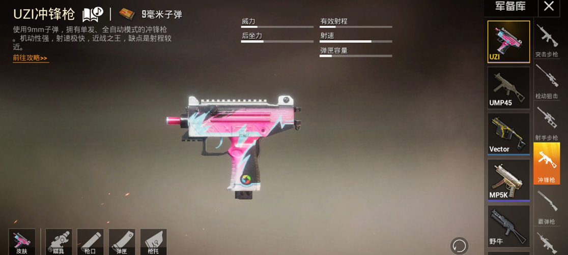 绝地求生什么冲锋枪好用