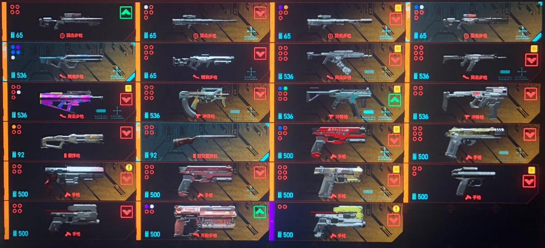 赛博朋克2077武器交易什么作用
