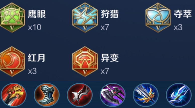 王者荣耀剑仙李白出装什么