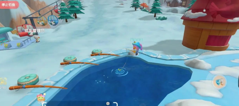 摩尔庄园怎么钓冰川鱼