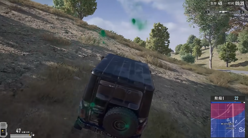 绝地求生车怎么不翻车