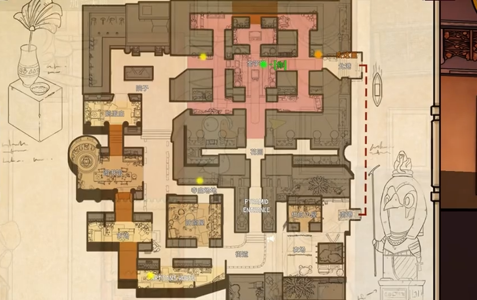 鹅鸭杀沙漠地图怎么玩