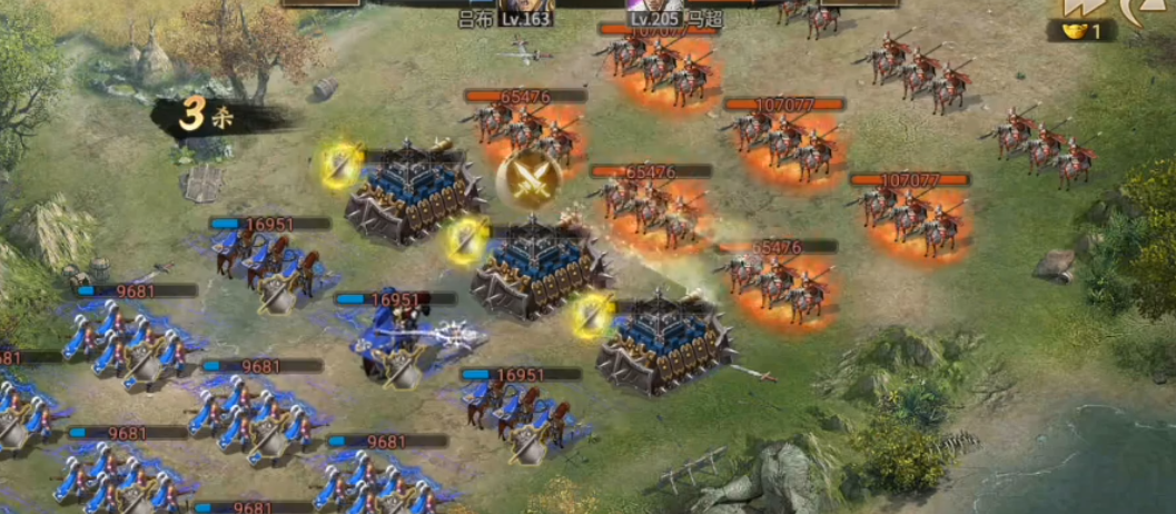 攻城掠地荒蛮马超怎么过