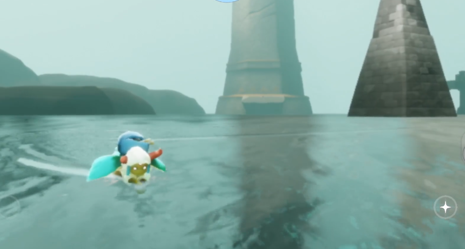 光遇怎么水上漂移