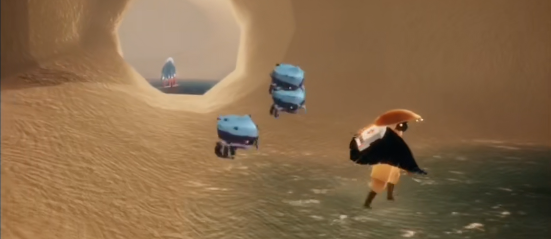 光遇峡谷为什么祖先在墙里面