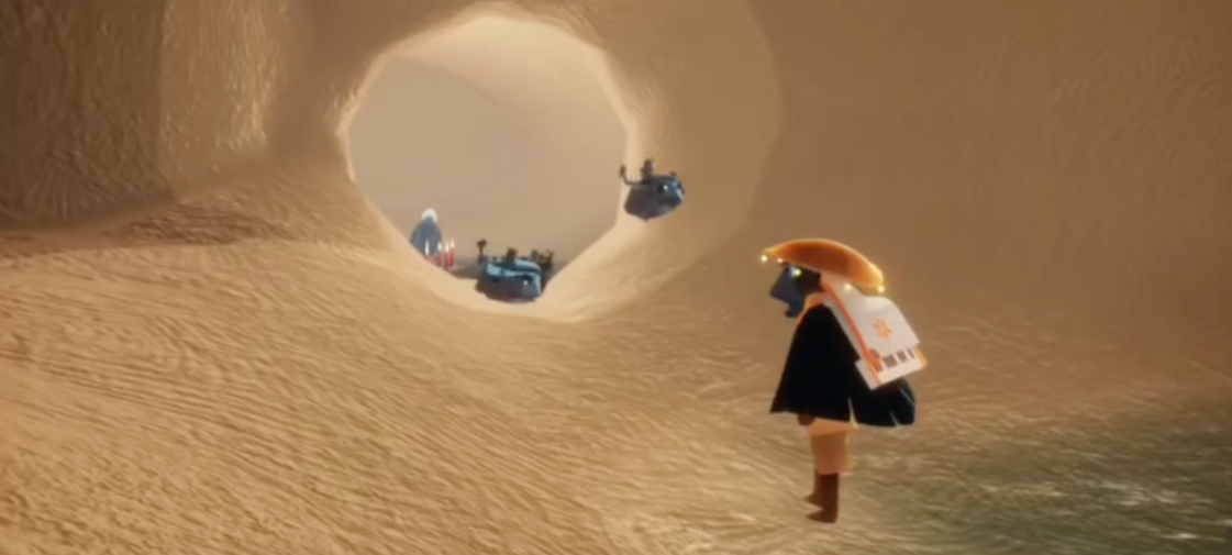 光遇峡谷为什么祖先在墙里面