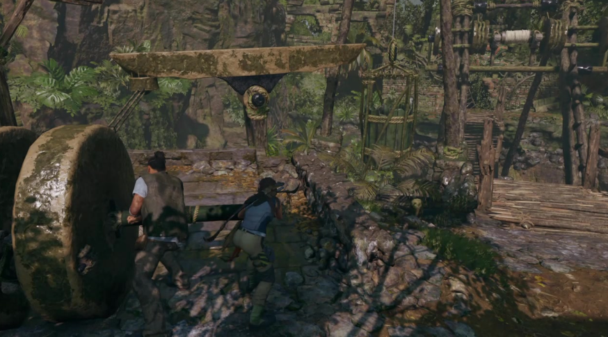 古墓丽影秘鲁丛林怎么过