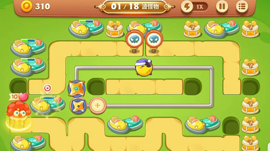 保卫萝卜3游乐场第4关怎么过 保卫萝卜3游乐场第4关怎么过