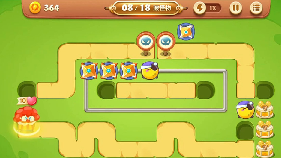 保卫萝卜3游乐场第4关怎么过 保卫萝卜3游乐场第4关怎么过