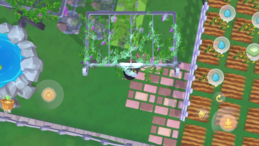 摩尔庄园怎么在花梯上放秋千 摩尔庄园怎么在花梯上放秋千