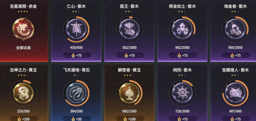 永劫无间成就点数怎么刷新