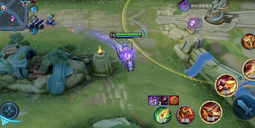 王者荣耀戈娅怎么超快移速