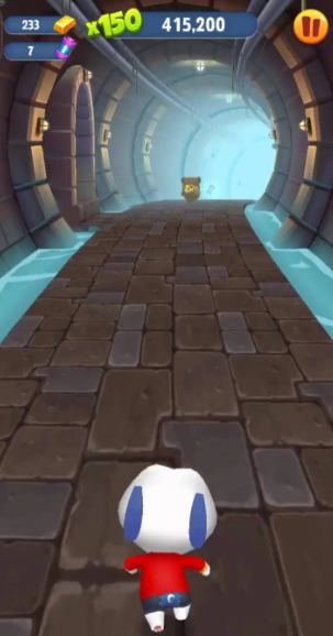 汤姆猫跑酷怎么过河