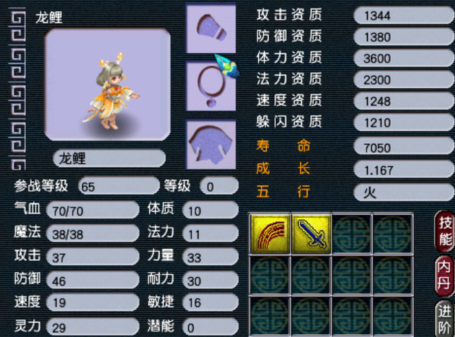 梦幻西游69龙宫带什么宠物