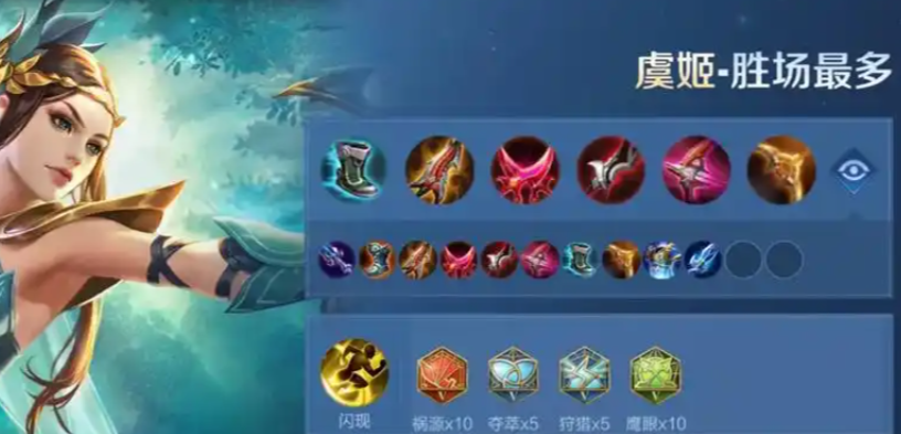 王者荣耀攻速流虞姬怎么出装 王者荣耀攻速流虞姬怎么出装