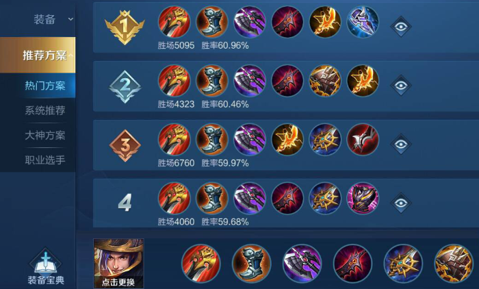 王者荣耀刘备出装有哪些推荐