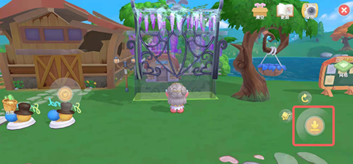 摩尔庄园家具怎么叠放花庭 摩尔庄园家具怎么叠放花庭