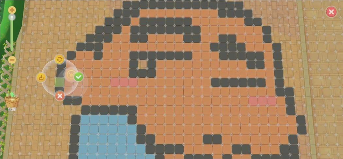 摩尔庄园地砖怎么铺不同形状 摩尔庄园地砖怎么铺不同形状