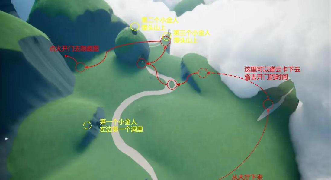 光遇怎么让峡谷的星星回归天际