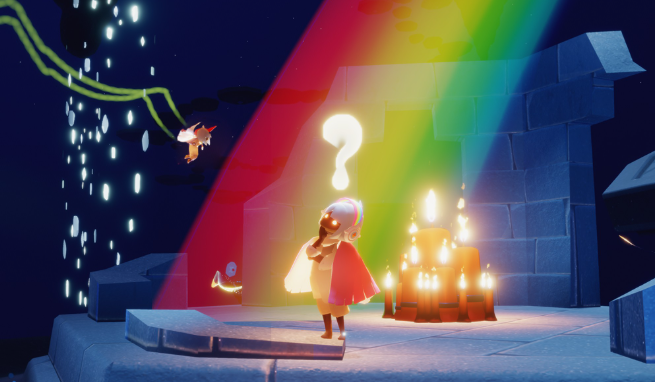 光遇如何飞出彩虹尾巴