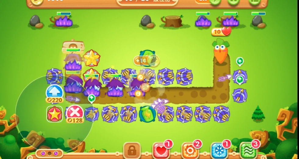 保卫萝卜2第23关怎么通关 保卫萝卜2第23关怎么通关