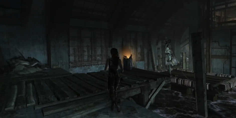 古墓丽影那个水闸门怎么过