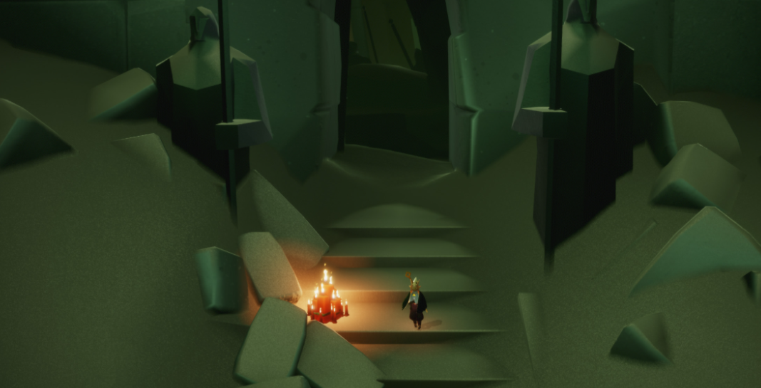 光遇暮土终点怎么开