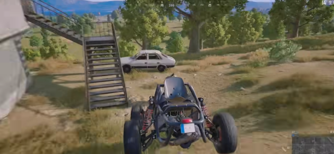 绝地求生停车甩尾怎么做