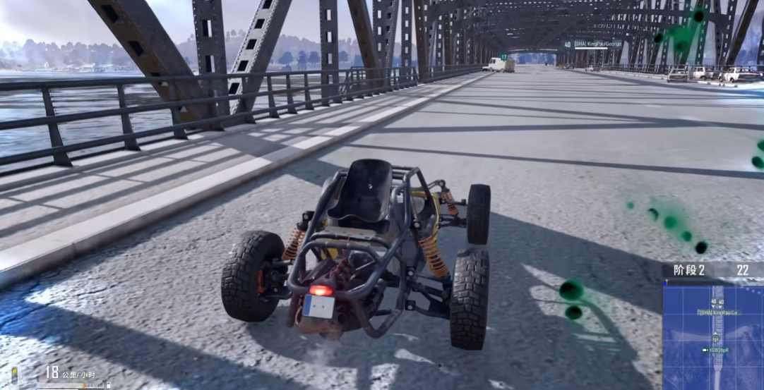 绝地求生天桥怎么上顶