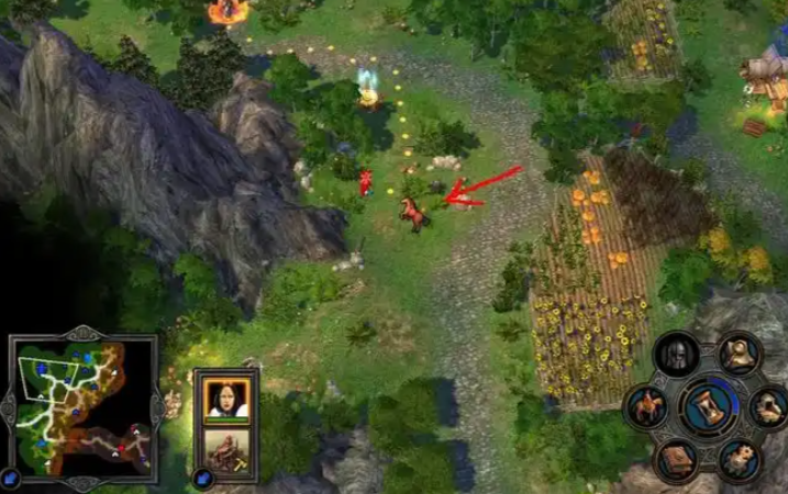 英雄无敌5藏宝图怎么用