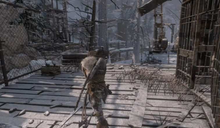 古墓丽影崛起地面木板怎么破坏