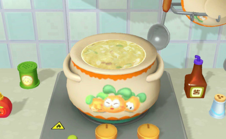 摩尔庄园怎么放三个食材