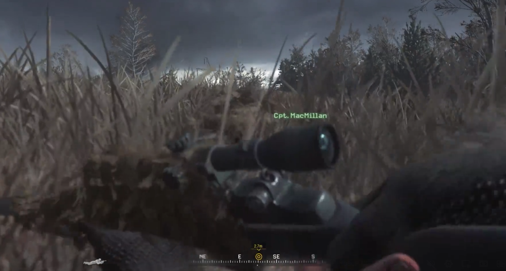 使命召唤4双狙怎么过关的