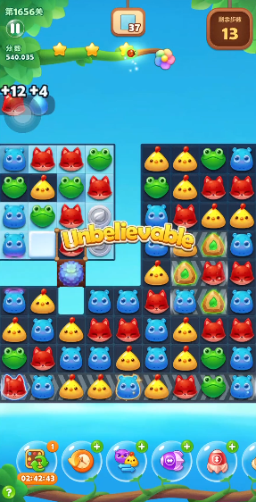 开心消消乐1656怎么过关