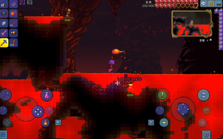 泰拉瑞亚地狱场景在哪