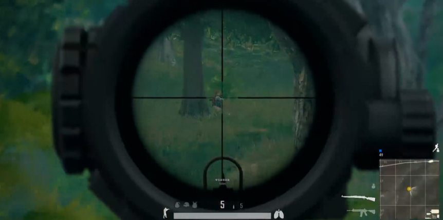 绝地求生如何用倍镜测距