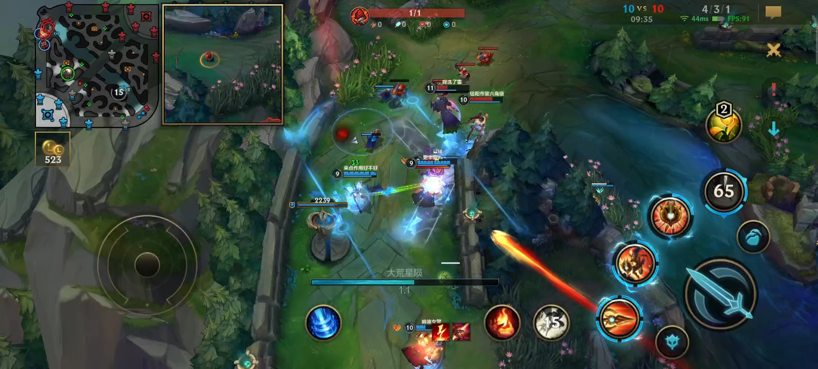 lol手游怎么出装英雄