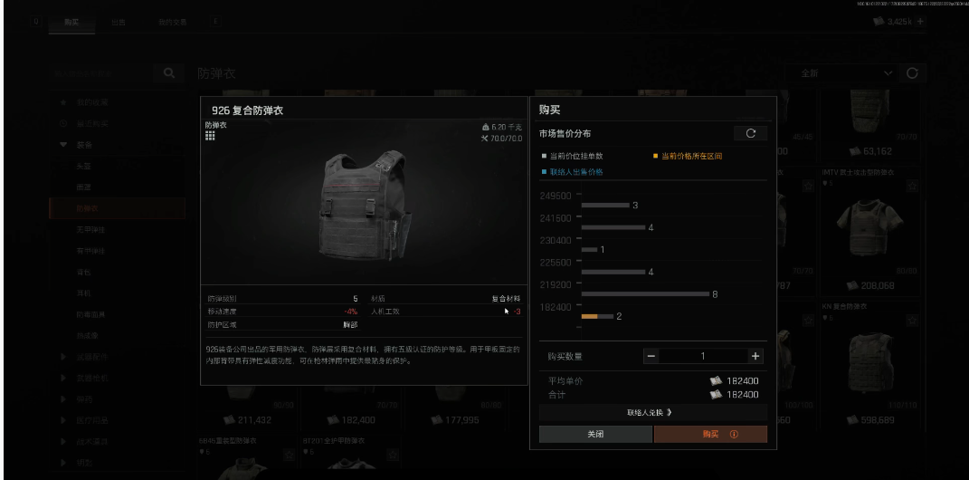 暗区突围1到6级护甲怎么分