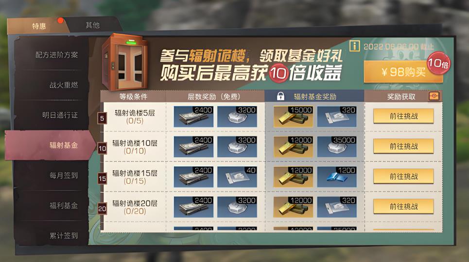 明日之后基金号有什么用