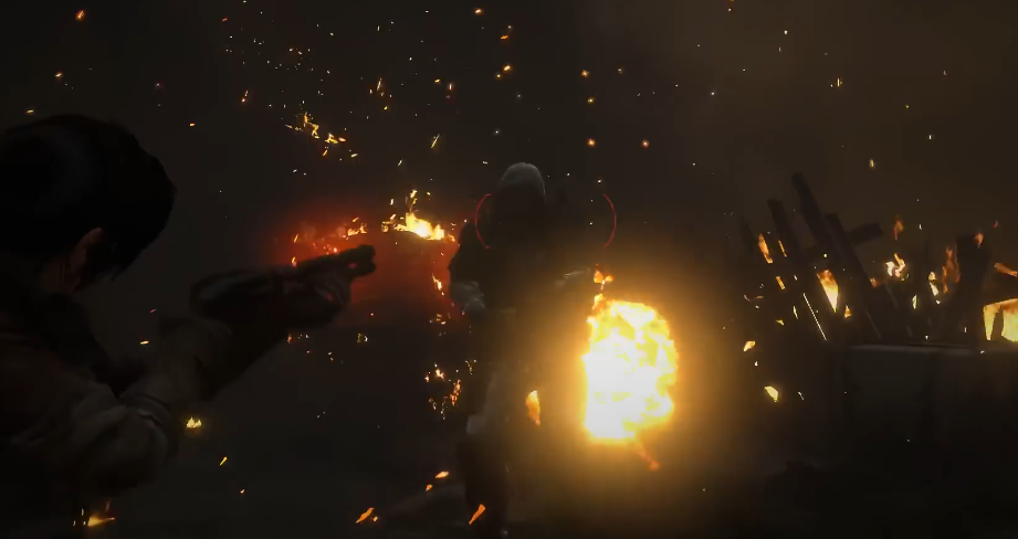 古墓丽影喷火兵怎么打