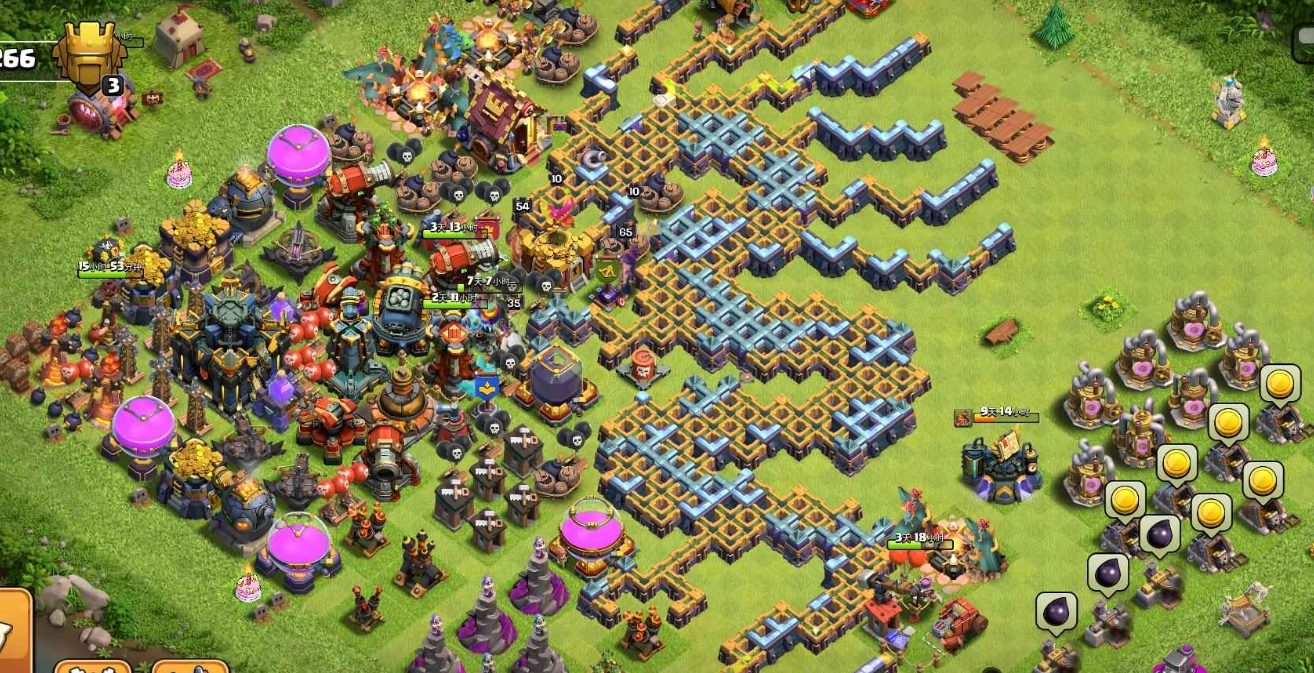 部落冲突升七本好吗