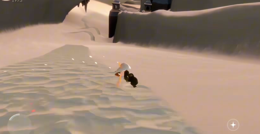 光遇霞谷怎么快速高速滑行