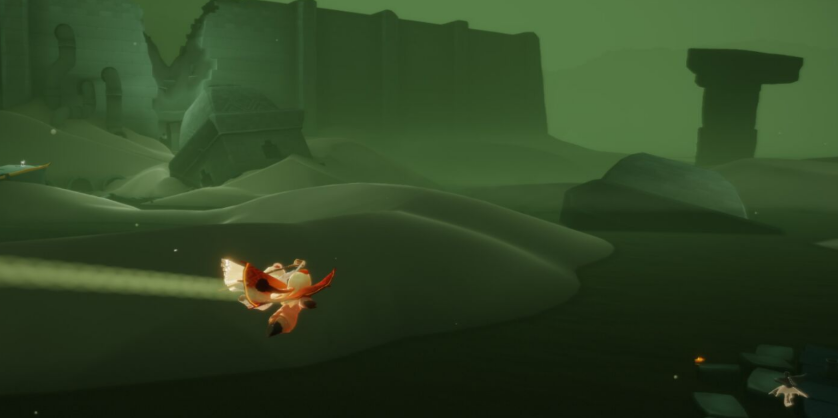 光遇怎么轻松过墓土