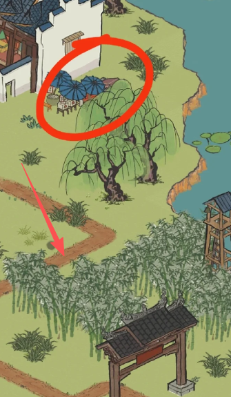 江南百景图毛竹林在哪里