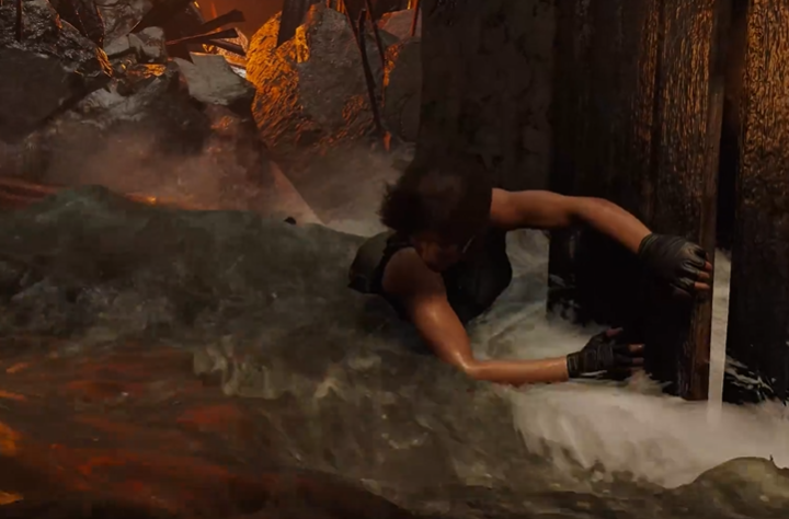 古墓丽影暗影灭顶洪流怎么过