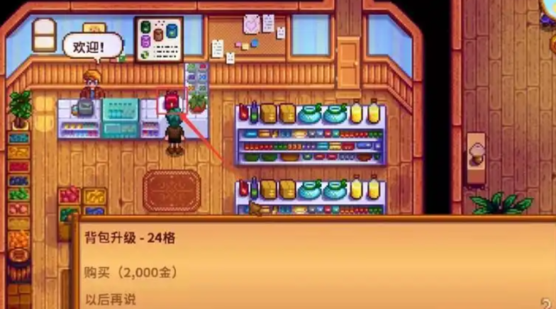 星露谷物语怎么扩大背包容量