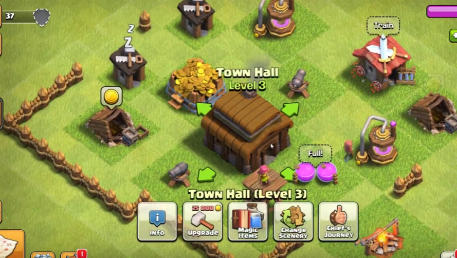 部落冲突部落升级可以要援兵嘛